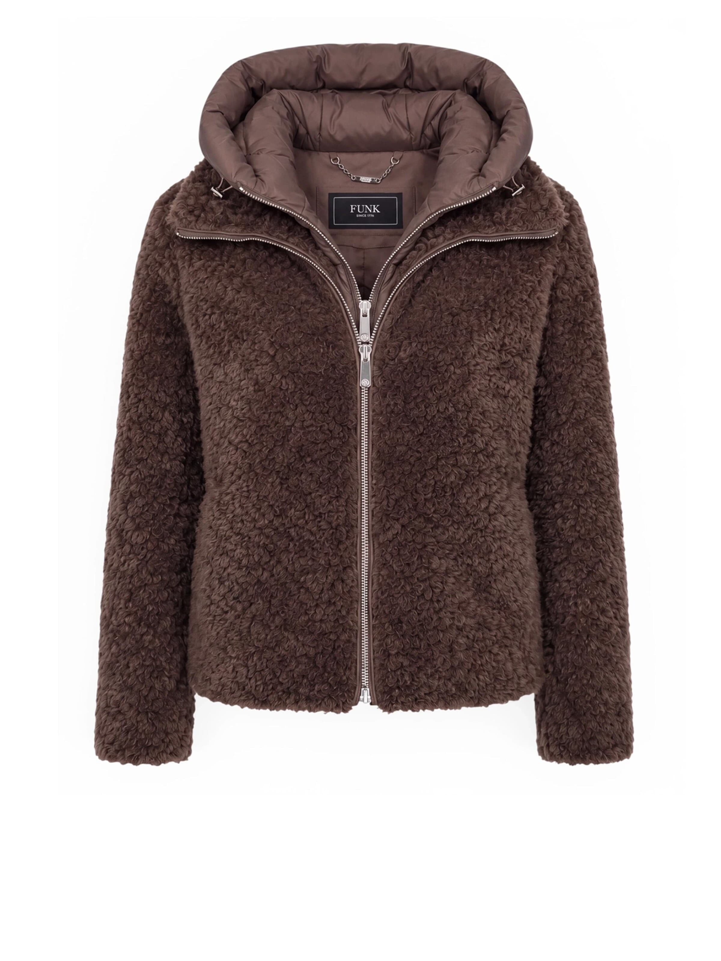 Funk since 1776 Winter Jacket in Brown: front