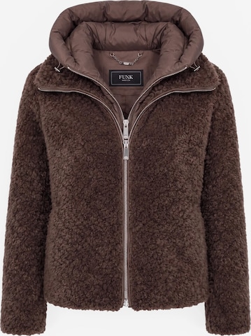 Funk since 1776 Winterjacke in Braun: Vorderseite