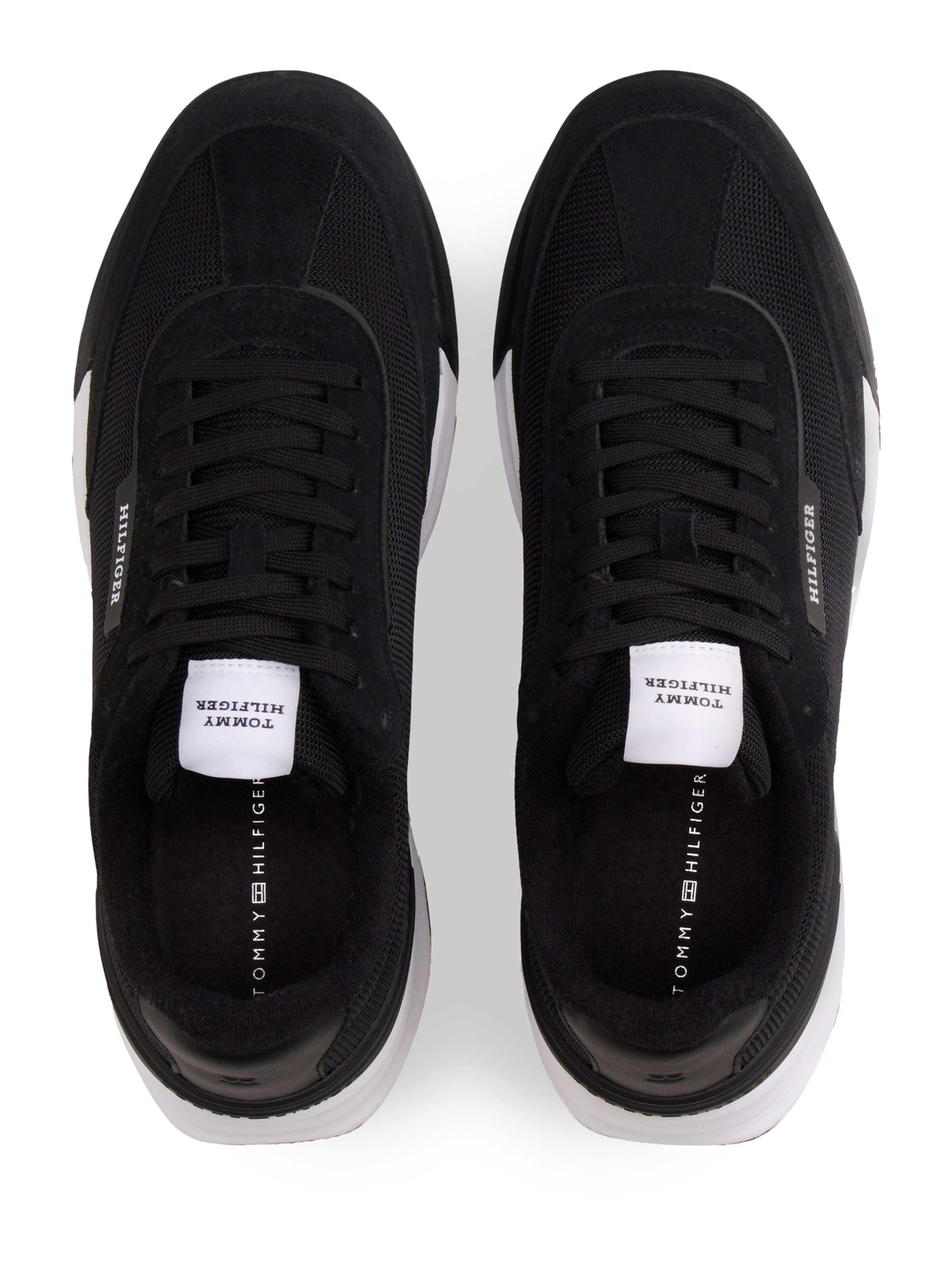TOMMY HILFIGER Nizke superge 'RETRO' | črna barva: zgoraj