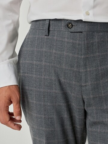 Next Tapered Trousers with creases in Grey