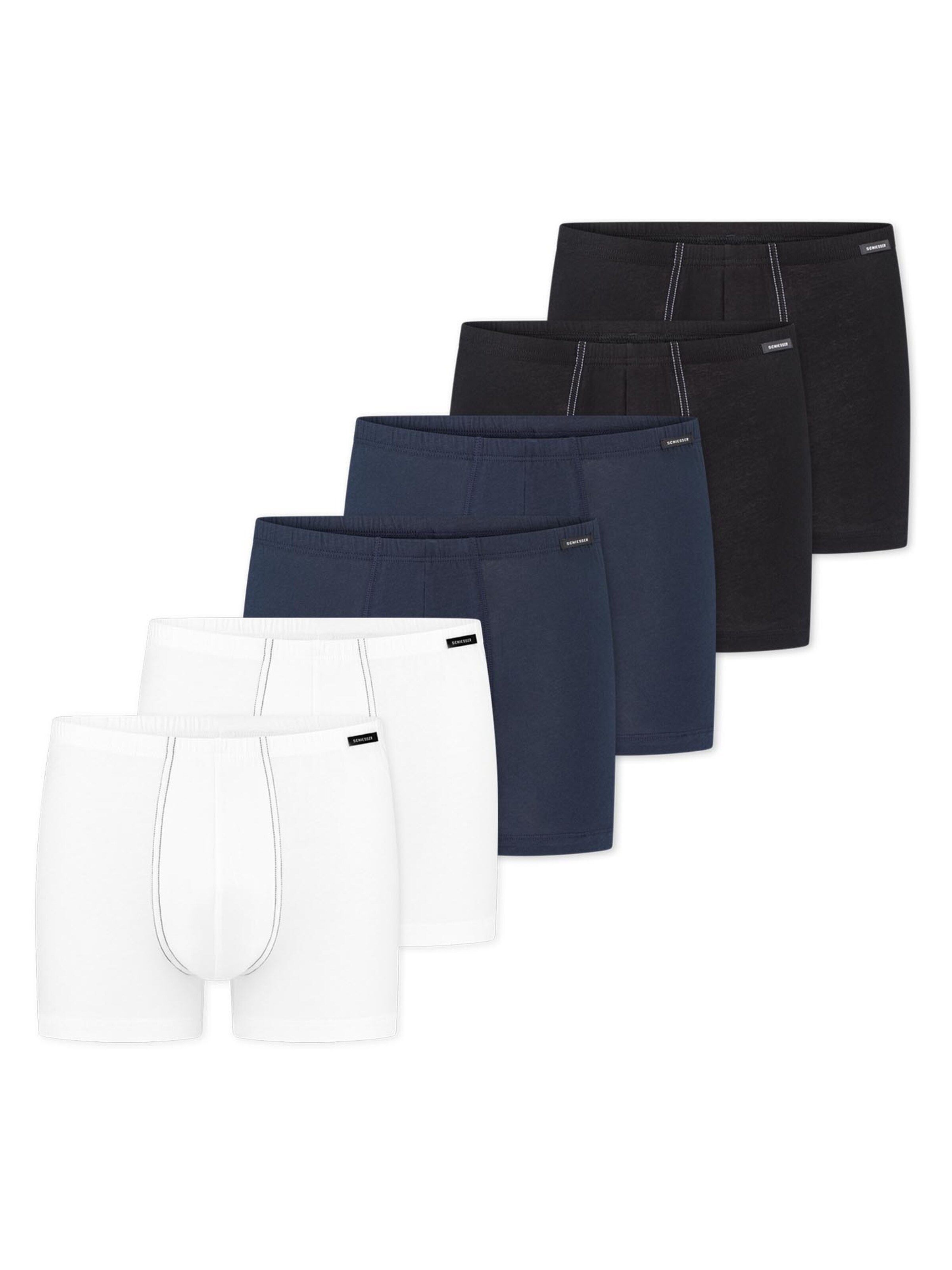 SCHIESSER Boxer shorts 'Cotton Essentials' in Mixed colors: front