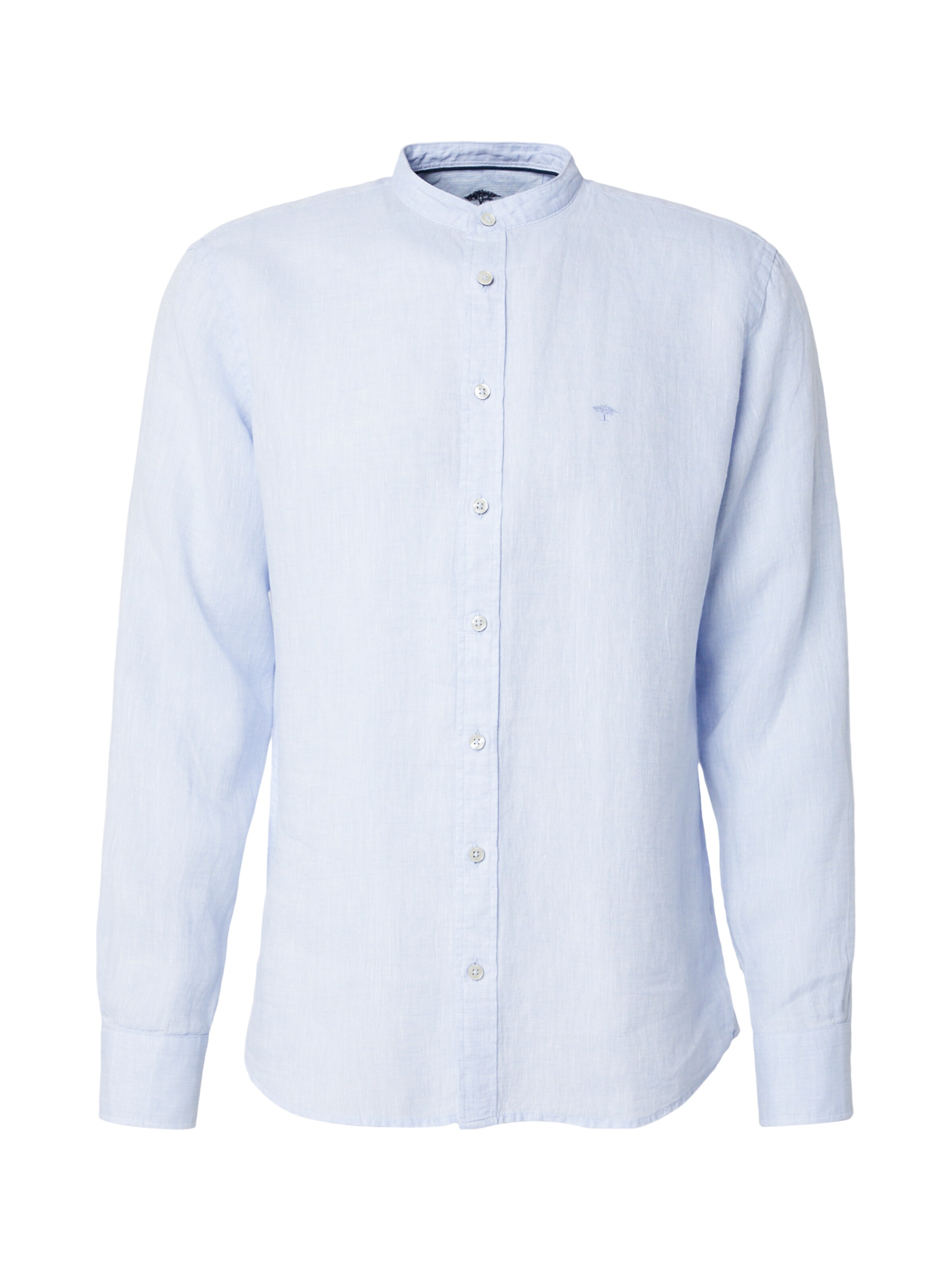 FYNCH-HATTON Button Up Shirt in Blue: front
