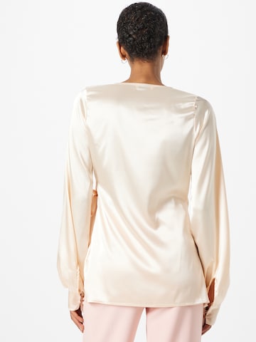 Femme Luxe Bluse i beige