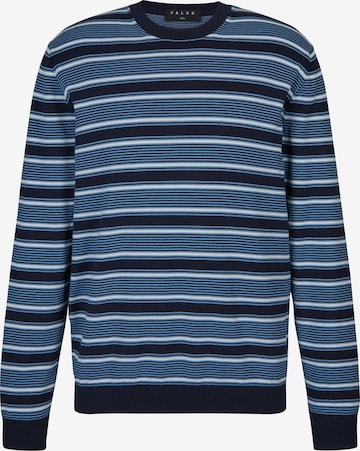 FALKE Sweater 'Pure Cotton' in Blue: front