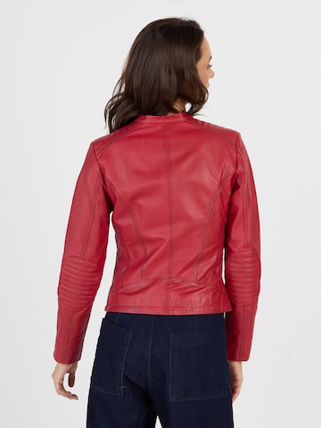 JCC Lederjacke in Rot