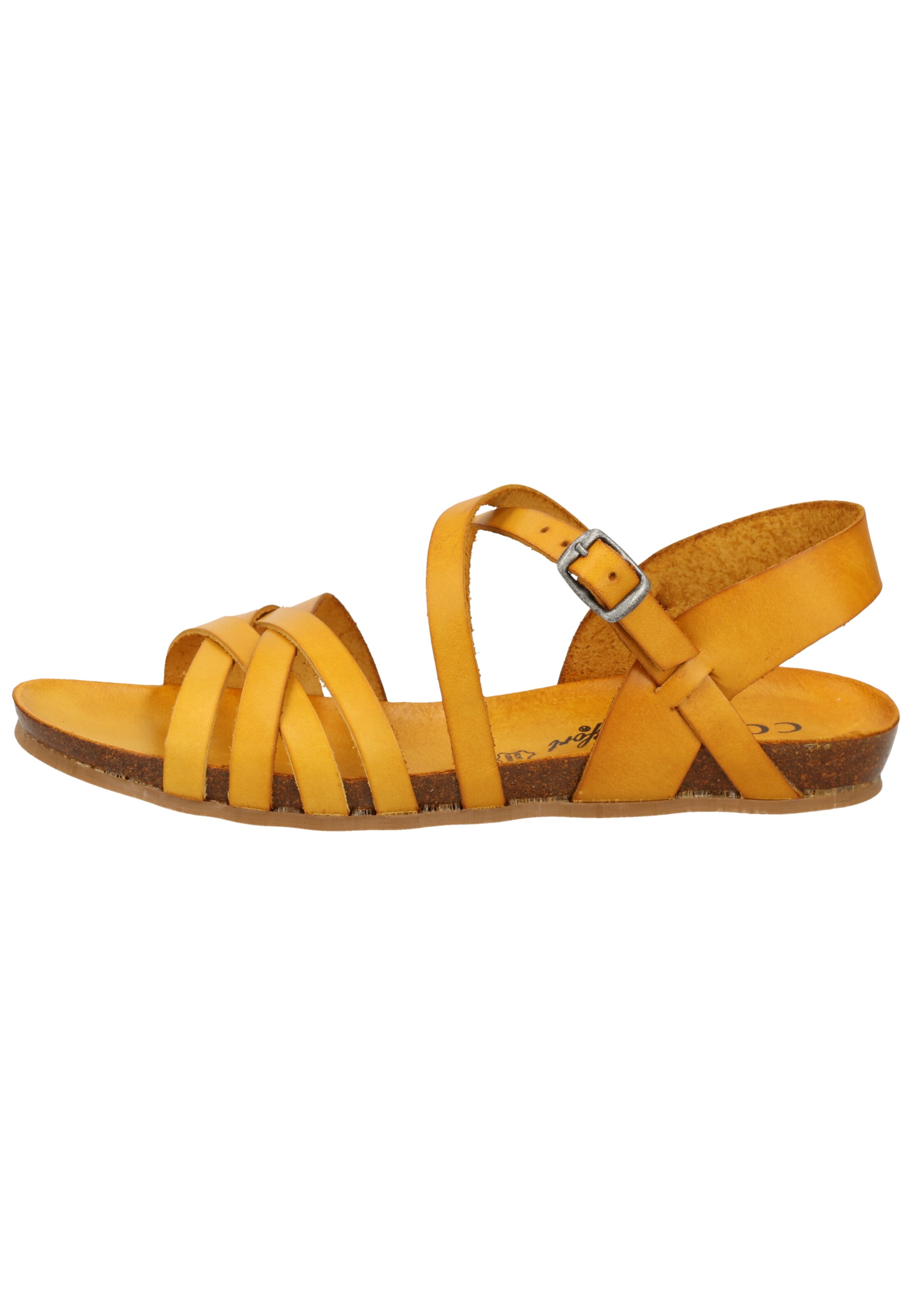 COSMOS COMFORT Strap sandal in Yellow