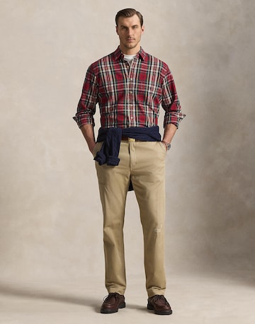 Polo Ralph Lauren Big & Tall Regular Fit Skjorte i rød