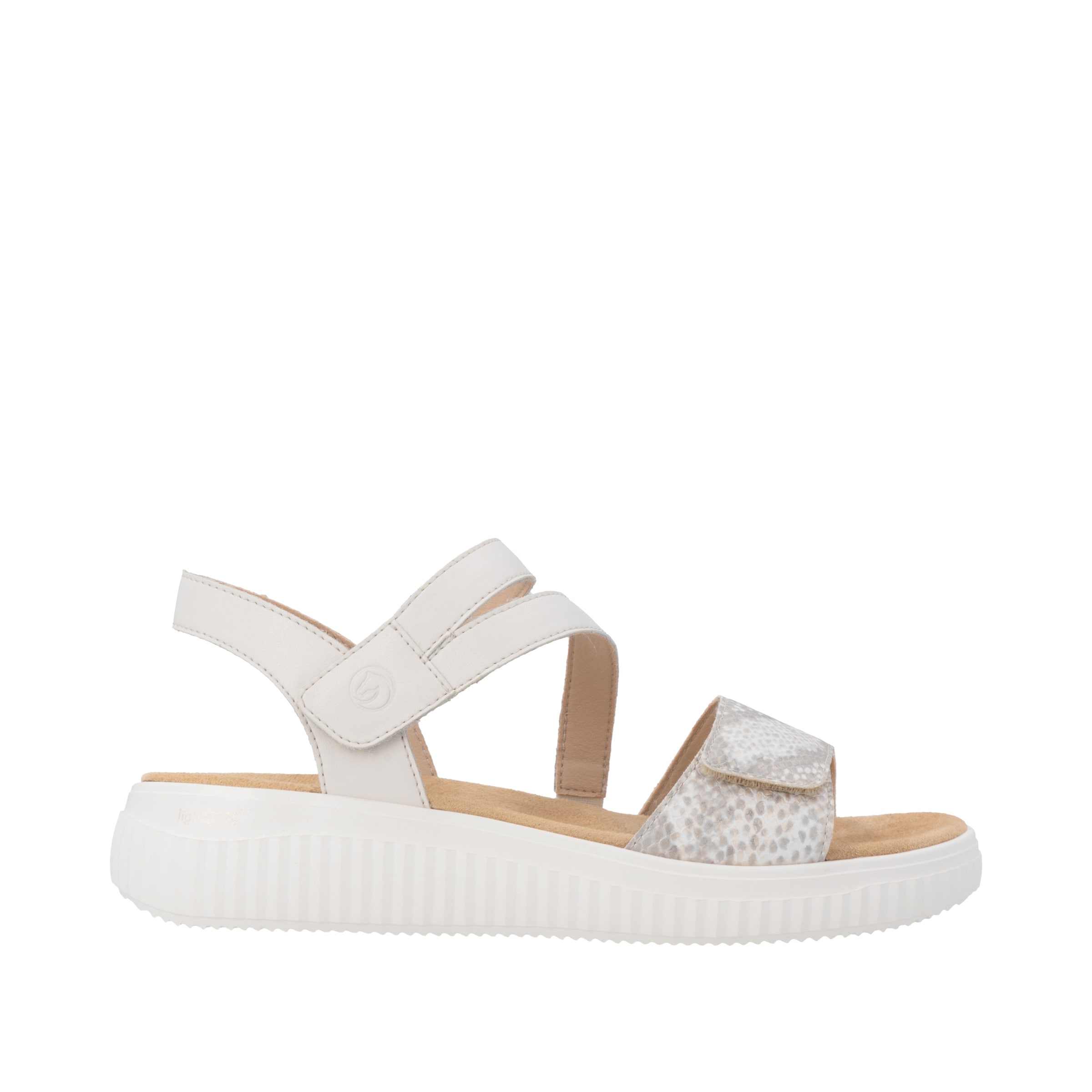 REMONTE Sandals ' D3L51 ' in Beige