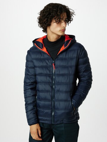 INDICODE JEANS Between-Season Jacket 'Creekside' in Blue: front