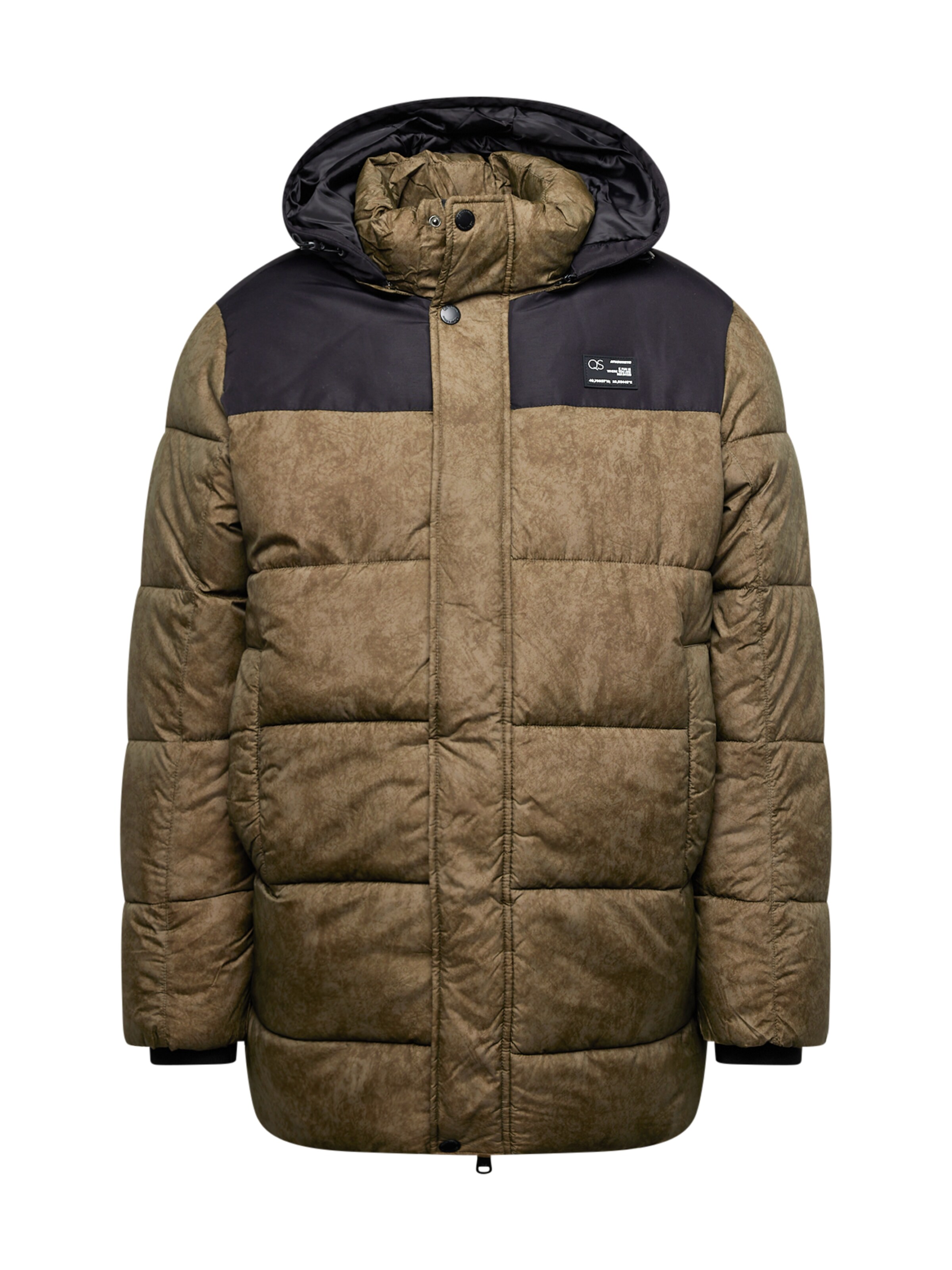 Veste d’hiver QS en vert : devant