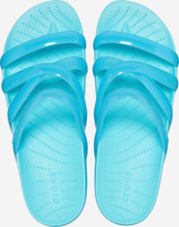 Crocs Pantolette in Blau