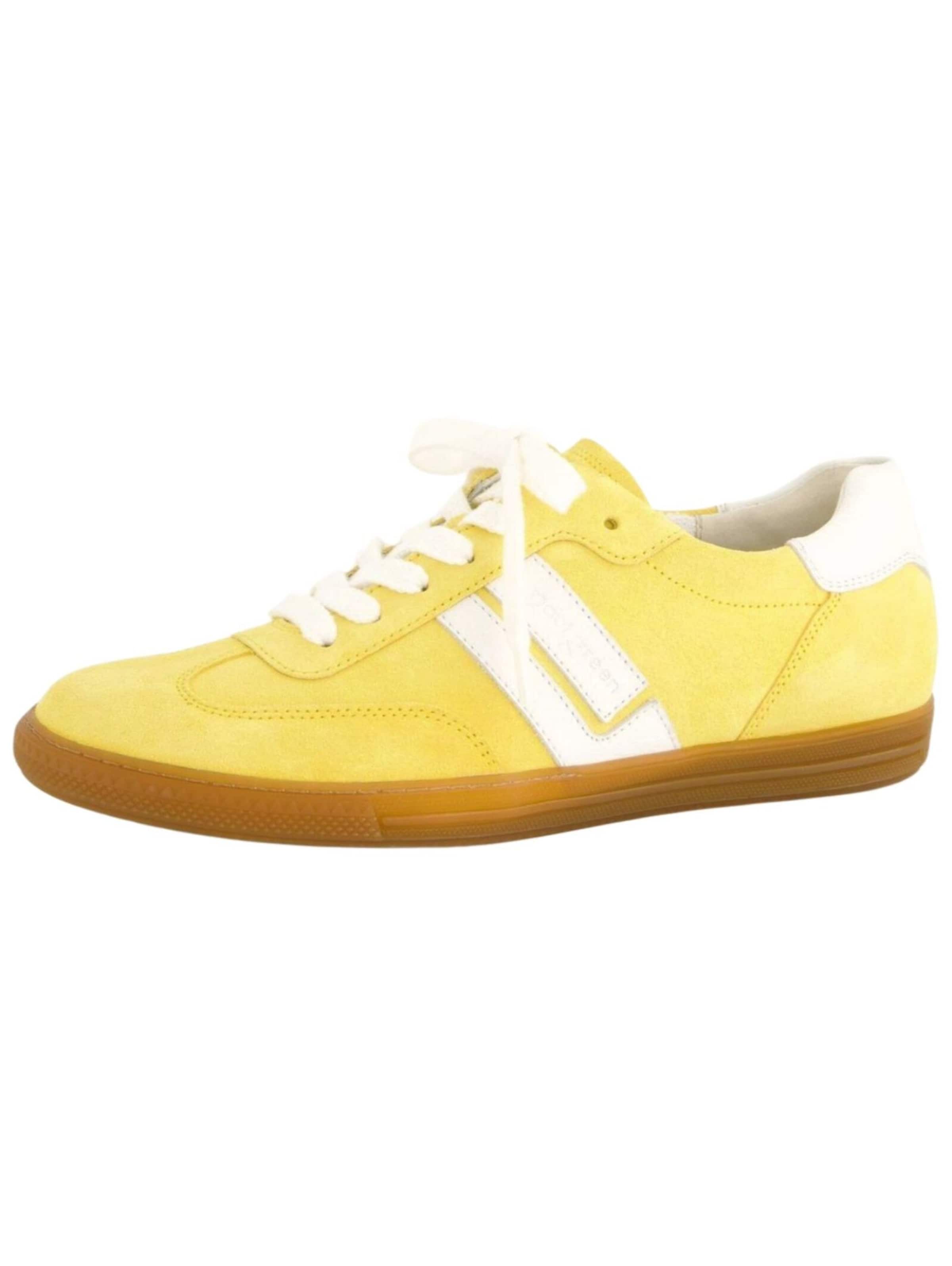 Paul Green Platform trainers in Yellow: front