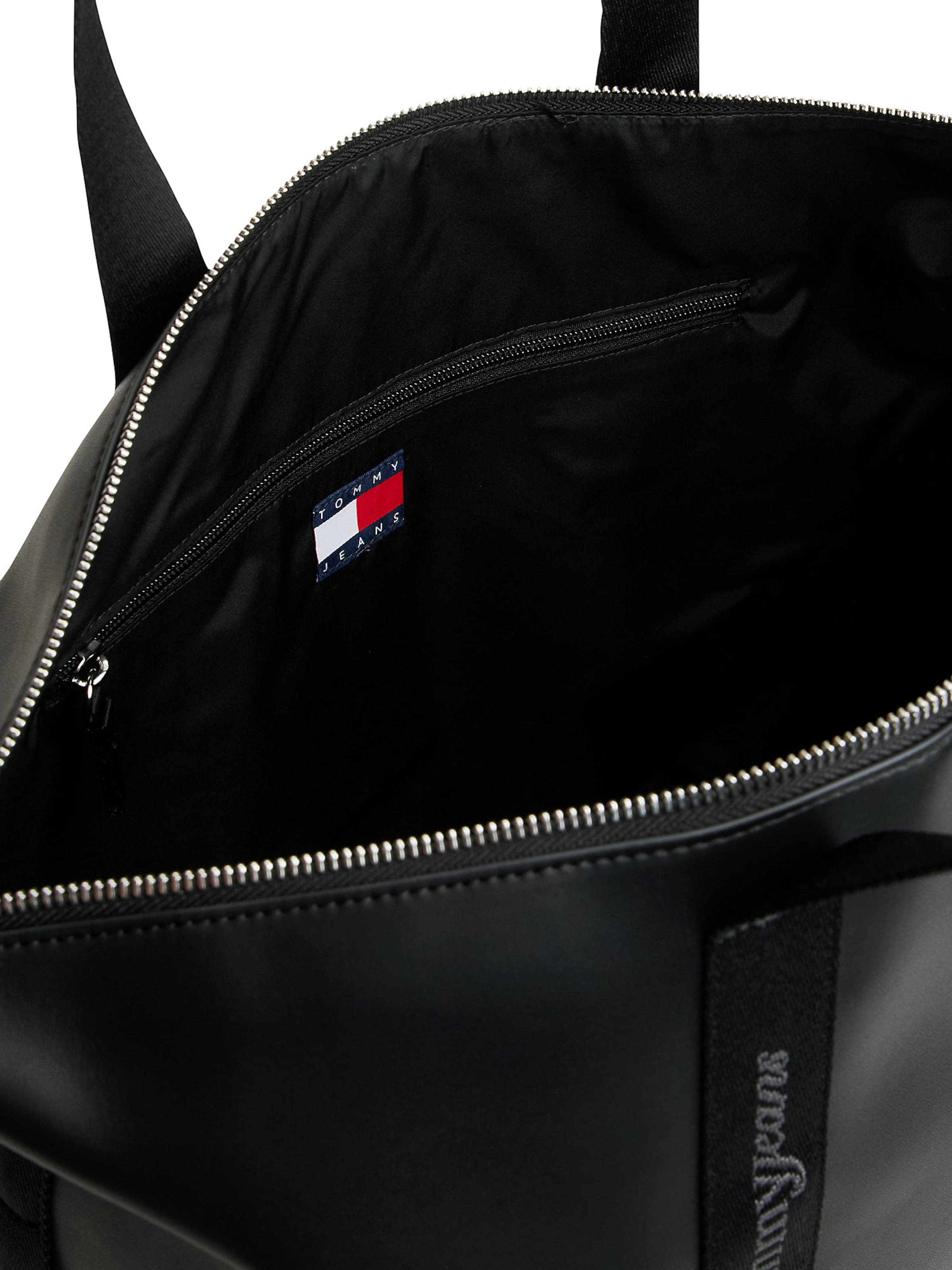 Tommy Jeans Μεγάλη τσάντα 'Daily Elevated' σε μαύρο