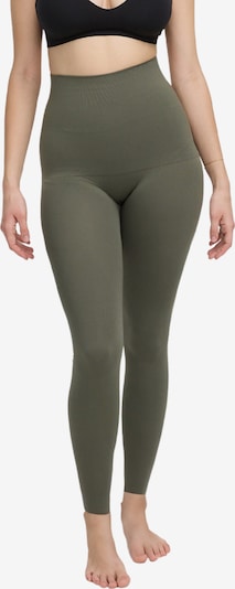 cfab (formerly creamy fabrics) Shapinghose 'Seamless Shaping Leggings' in S in oliv, Produktansicht