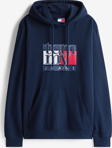Tommy Jeans Μπλούζα φούτερ σε μπλε: μπροστά