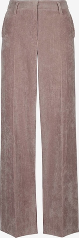 Pantalon à plis MADELEINE en rose : devant