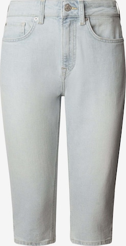 Coupe slim Jean Pepe Jeans en bleu : devant