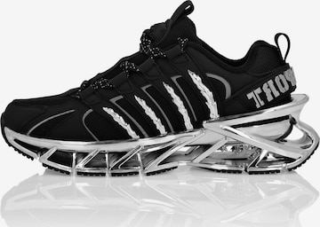 Baskets basses Plein Sport en noir : devant