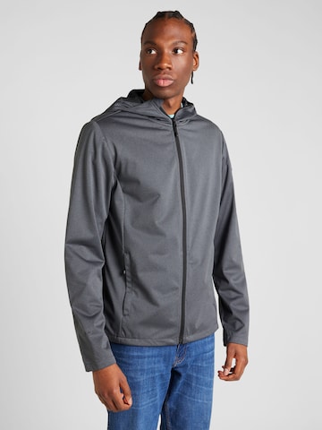 Veste outdoor 'BRINSMADE' ICEPEAK en gris : devant