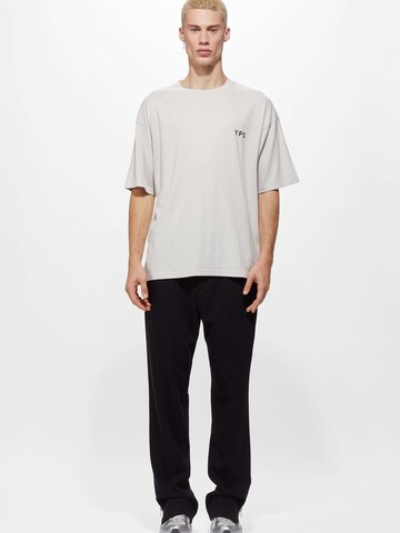 Young Poets Shirt  'Blurry Yoricko 224' in Grau