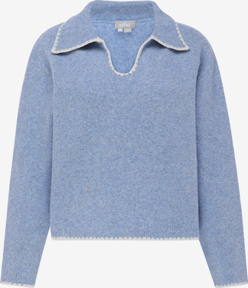 Usha Pullover in Blau: Vorderseite