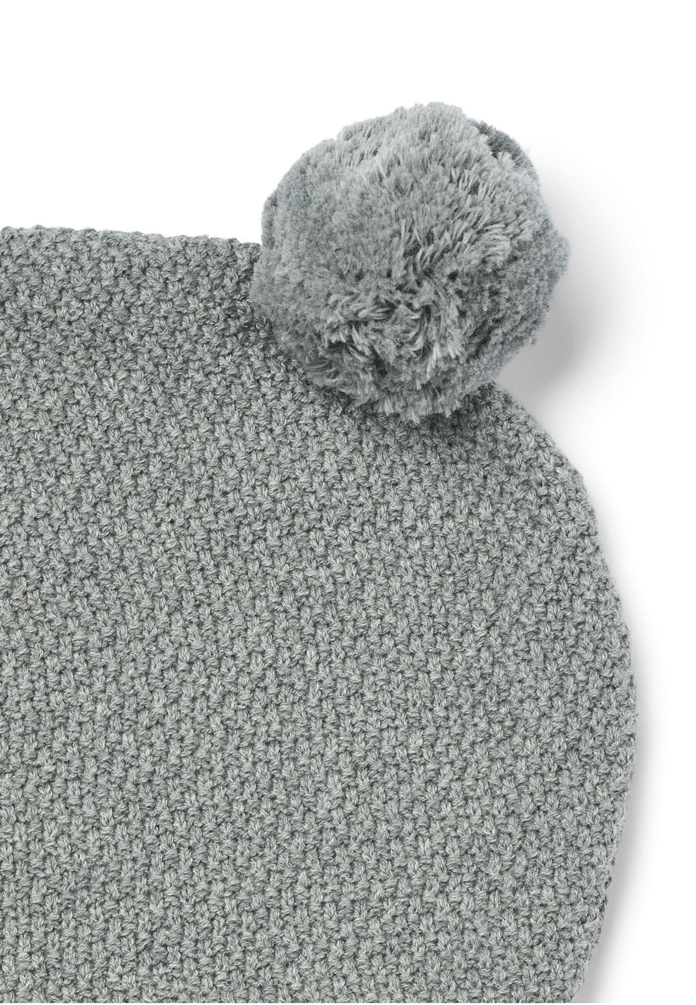 WHEAT Klobouk 'Balaclava Pomi' – šedá