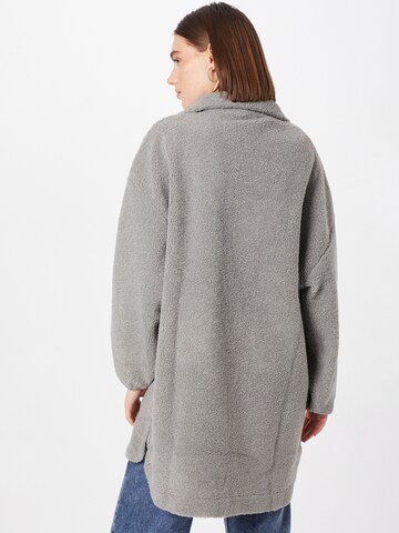 Gina Tricot Fleece Jacket in Grey