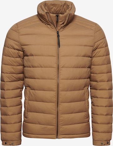 SuperdryZimska jakna - smeđa boja: prednji dio