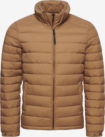 Veste d’hiver Superdry en marron : devant