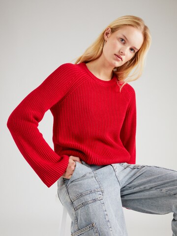 ABOUT YOU Sweater 'Tatjana' in Red: front