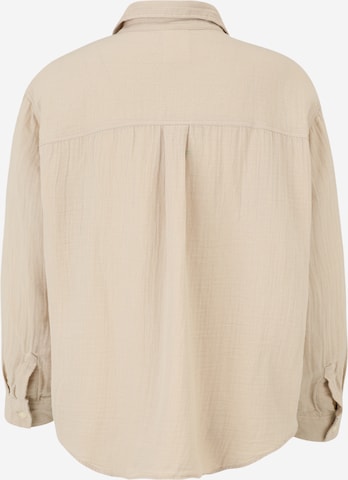 Gap Petite Bluse i beige