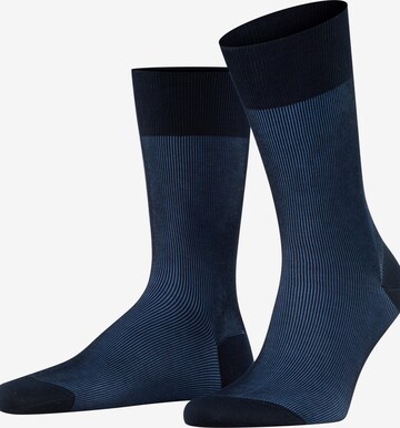 FALKE Socks 'Fine Shadow' in Blue: front