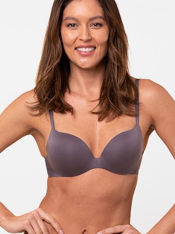 Invisible Soutien-gorge ' Royal Miracle ' Royal Lounge Intimates en gris : devant