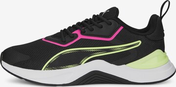 PUMA Running Shoes in Black: front