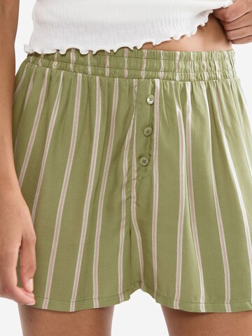 TRIUMPH Pajama pants ' Red Label Mix & Matchs ' in Green