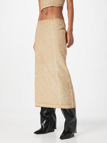 SHYX Skirt 'Liddy' in Beige: front