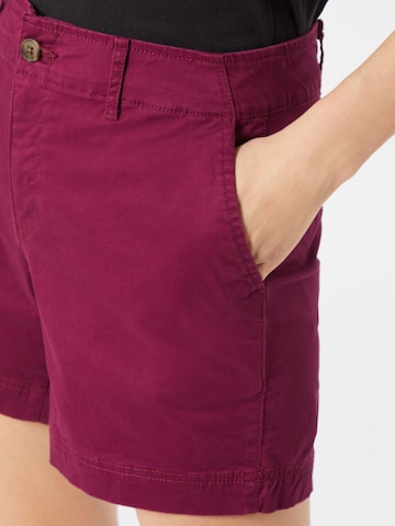 GAP Normalny krój Spodnie w kolorze różowy