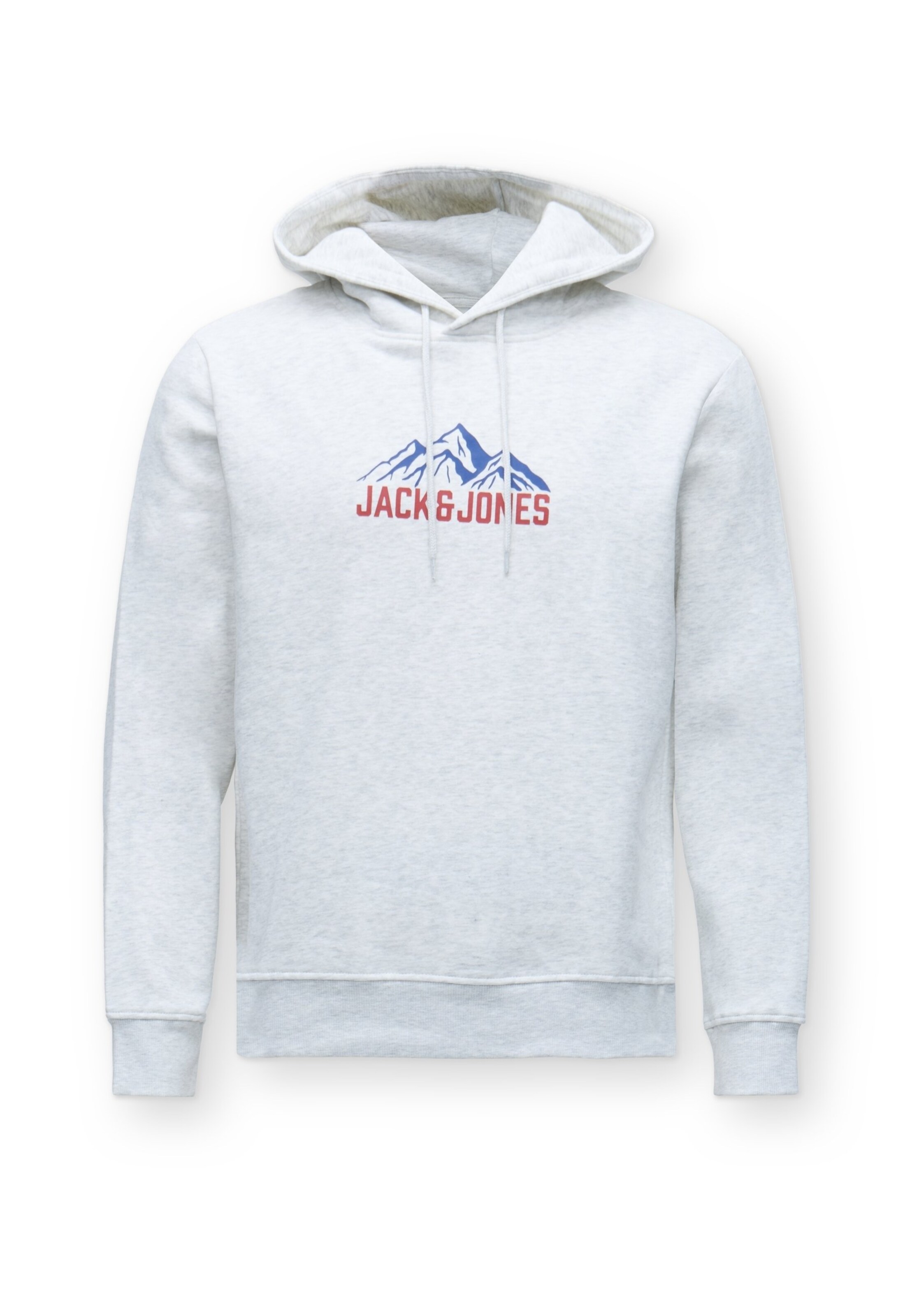 JACK & JONES Collegepaita 'JJROCHE' värissä valkoinen: etupuoli