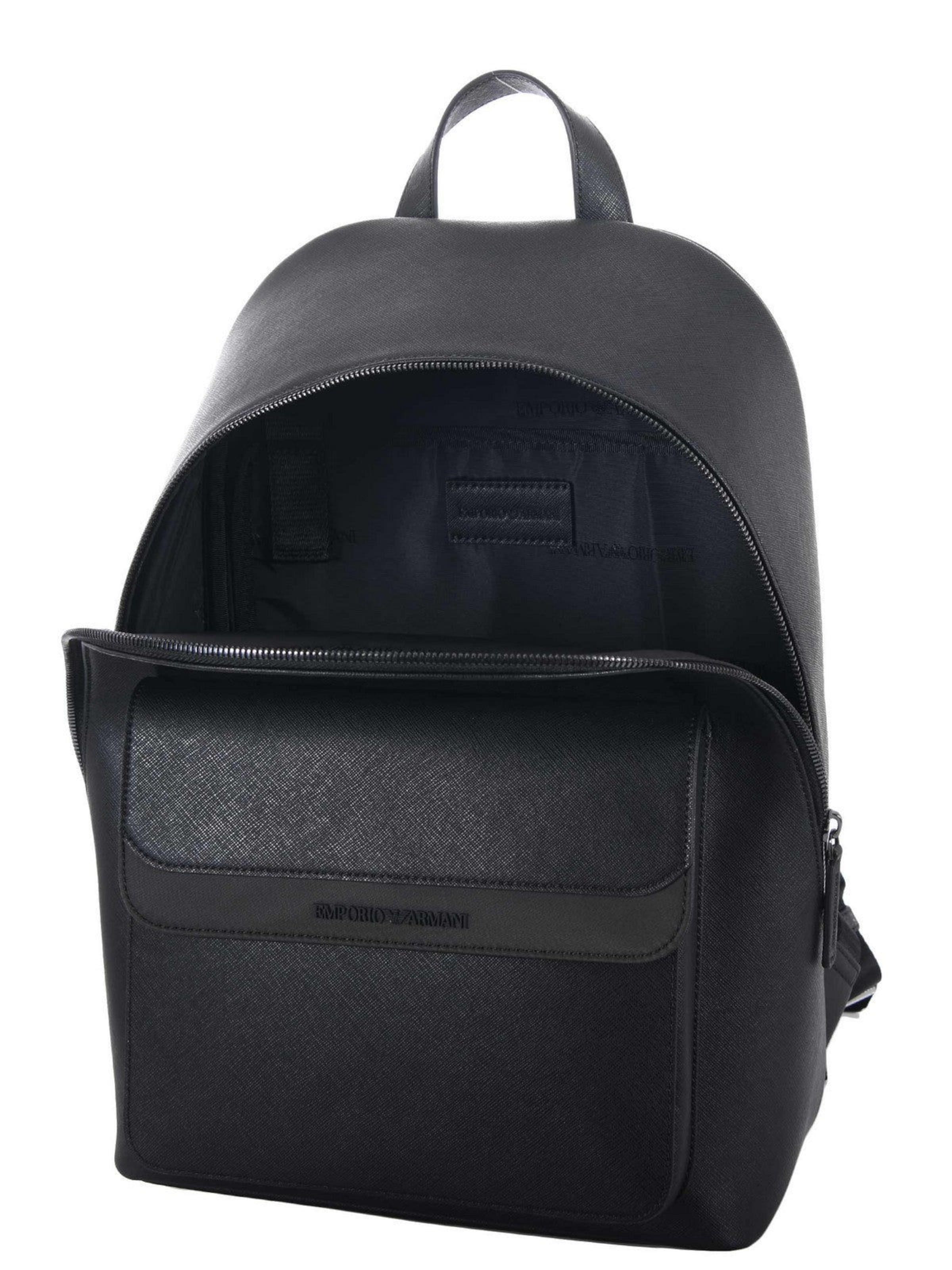 Emporio Armani - Mochila en negro