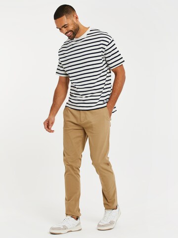 Threadbare - regular Pantalón chino 'Marley' en marrón