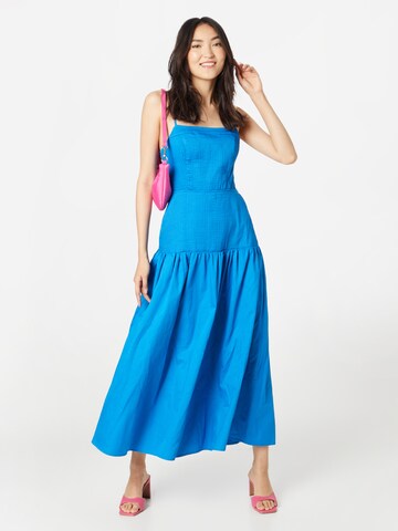 Warehouse Kleid in Blau