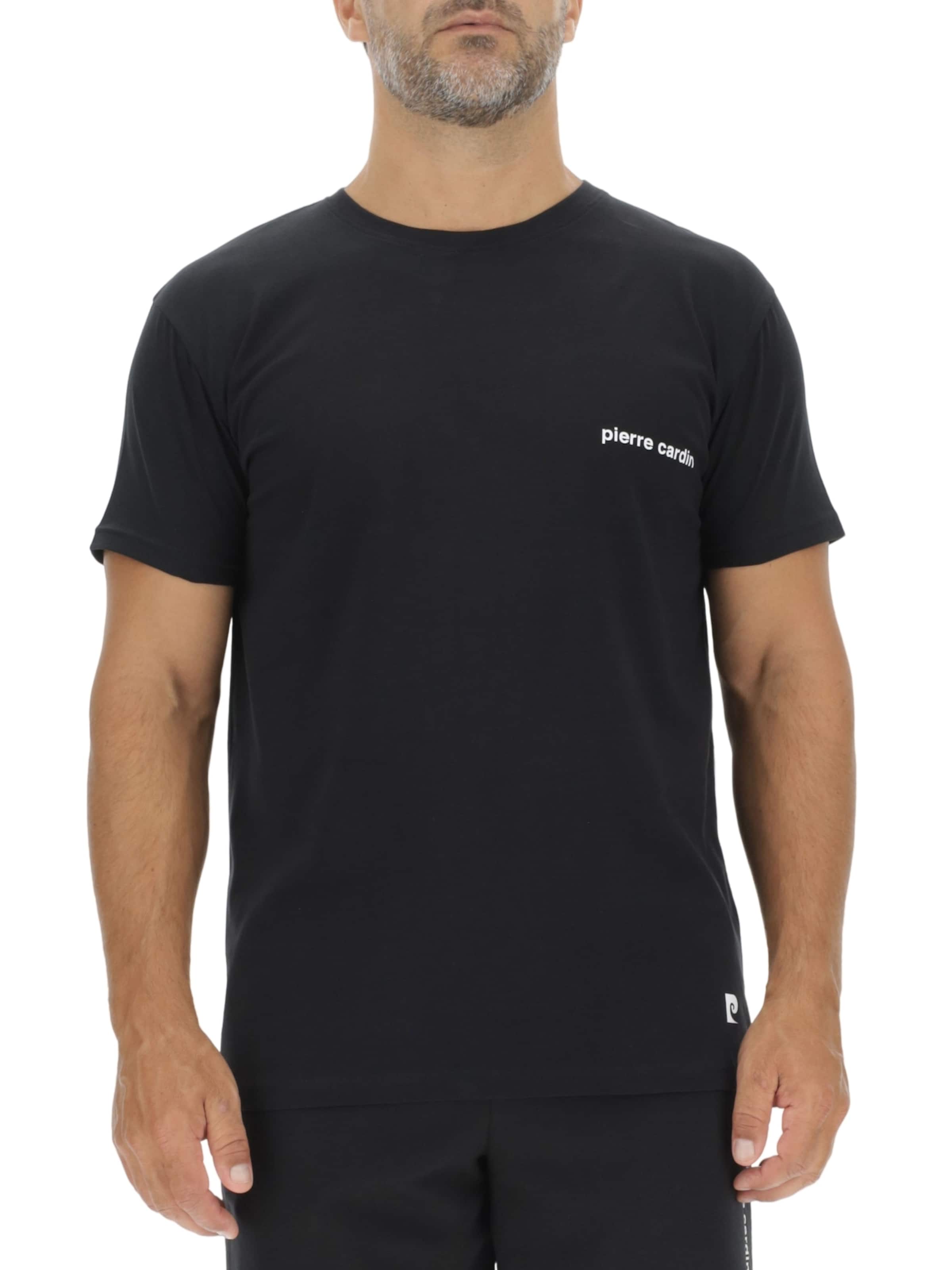 PIERRE CARDIN Shirt in Zwart: voorkant