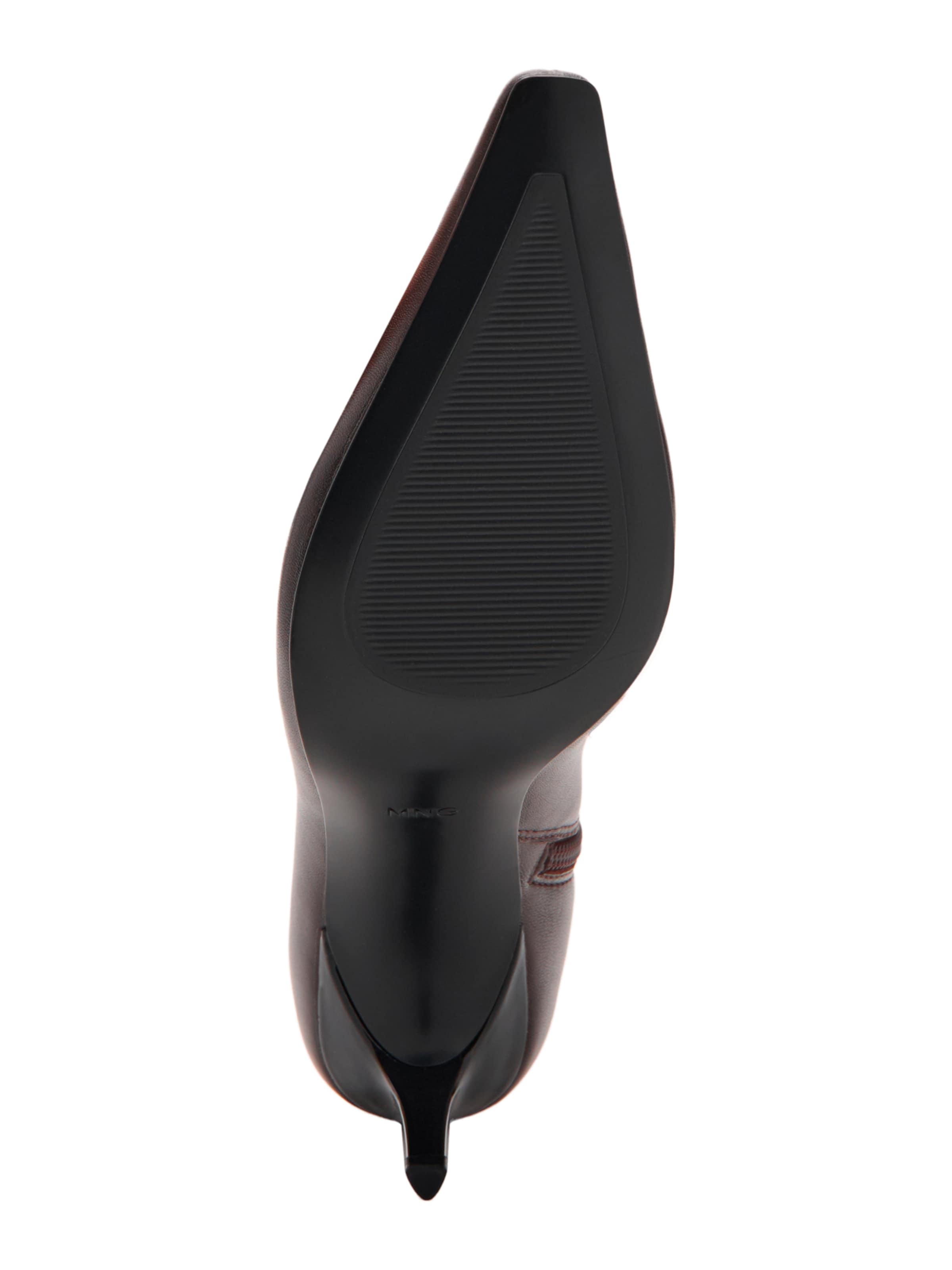 MANGO Къси ботуши 'Katerina' в кафяво