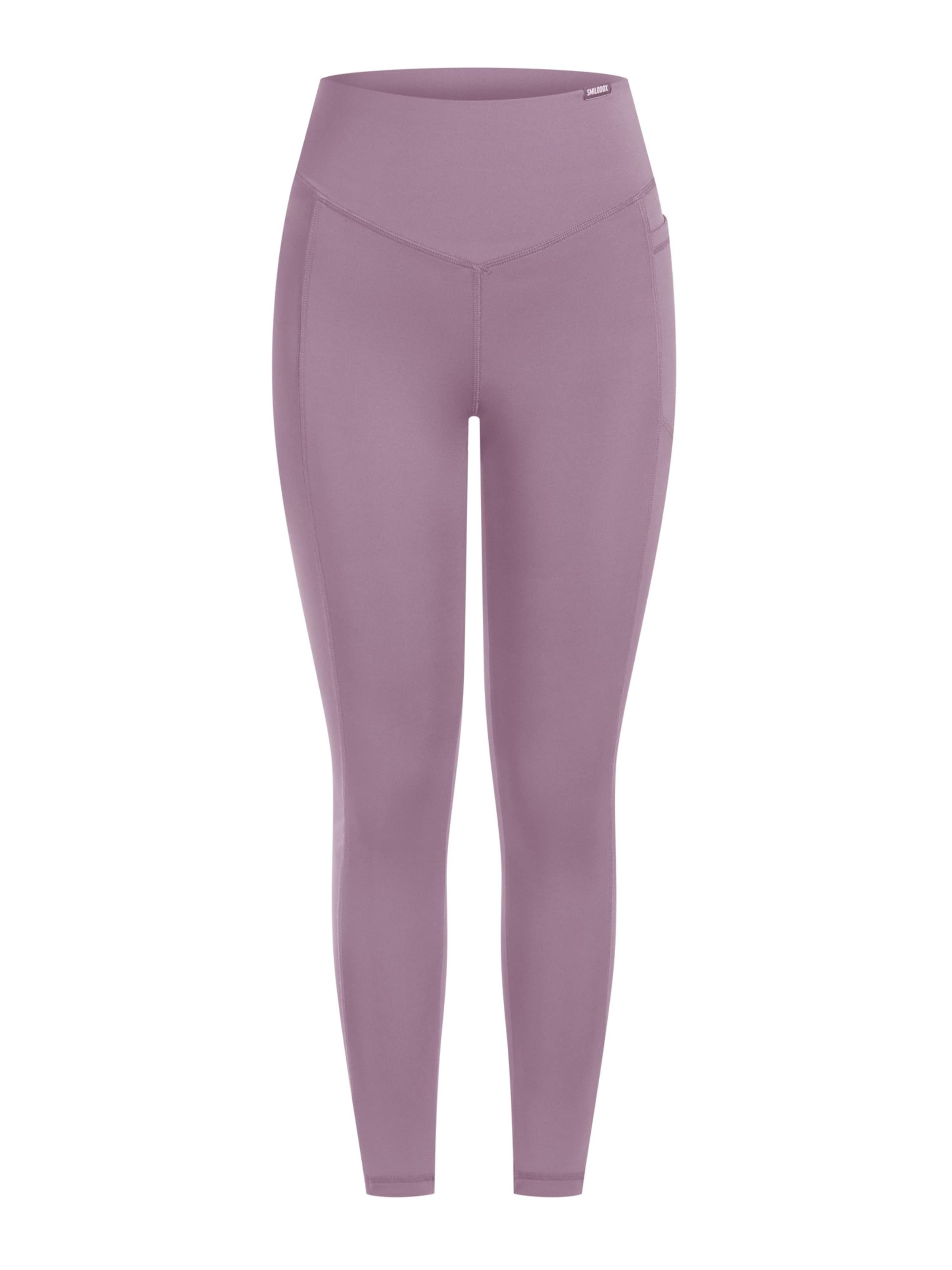 Leggings ' Leticia ' Smilodox en violet : devant