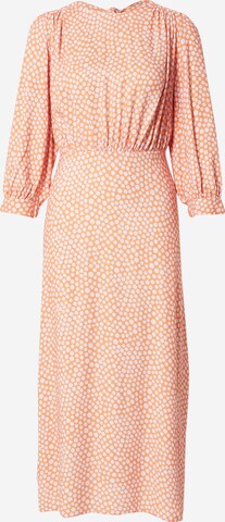 Robe-chemise Closet London en orange : devant