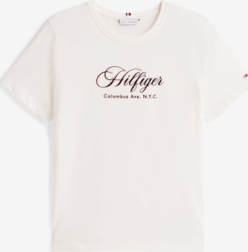 balta TOMMY HILFIGER Marškinėliai: priekis