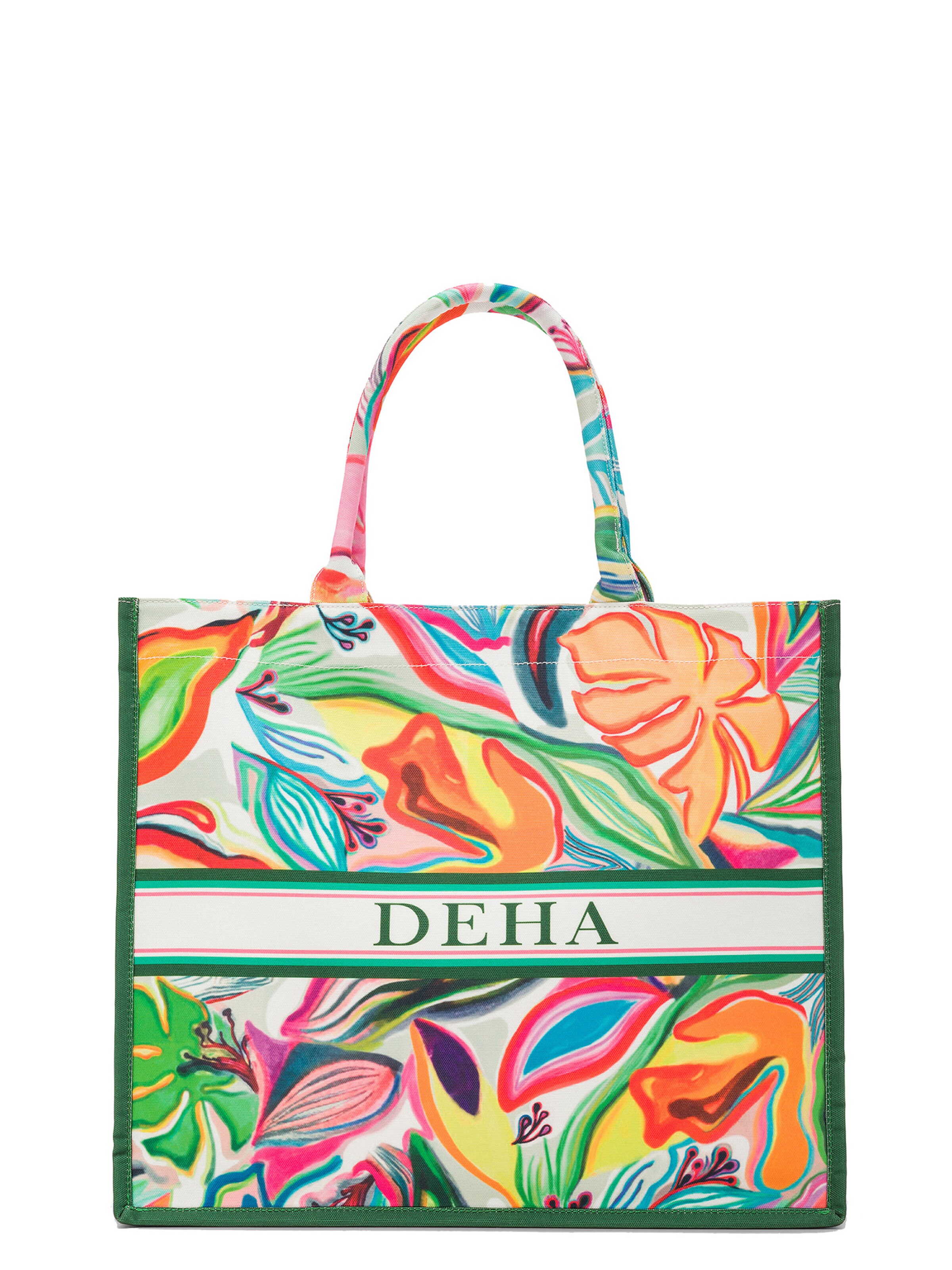 DEHA Shopper in Groen: voorkant