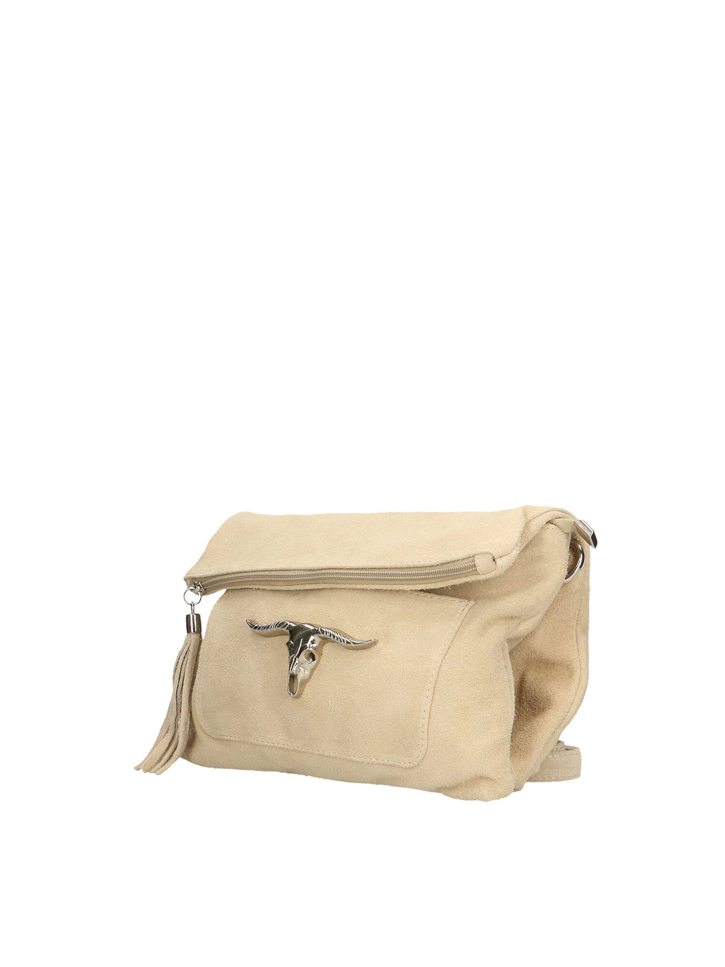 Gave Lux Schoudertas in Beige: voorkant