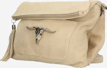 Gave Lux Schoudertas in Beige: voorkant