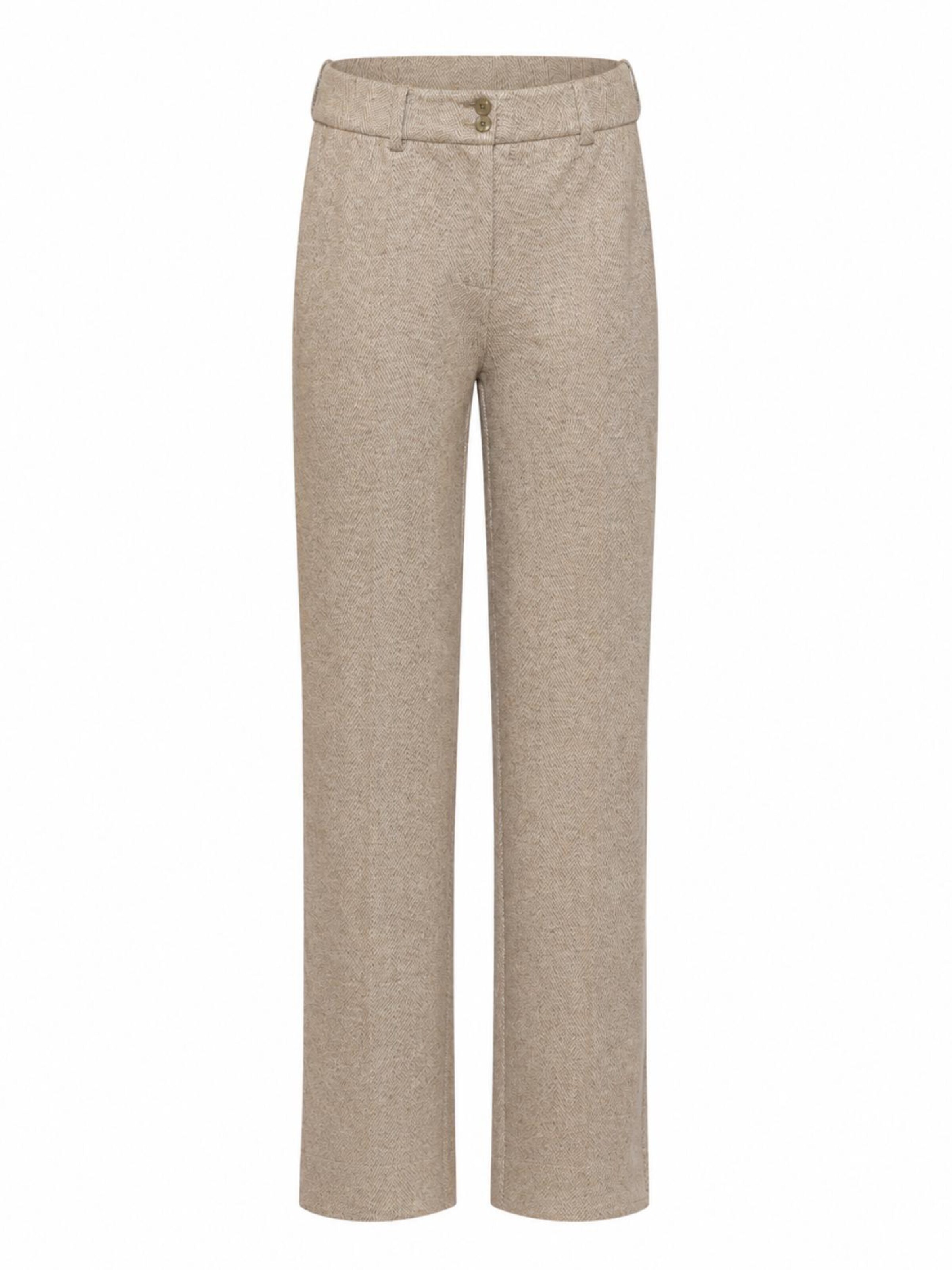 Smashed Lemon Regular Broek in Grijs: voorkant